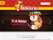 Tablet Screenshot of cachorrodorosario.com.br